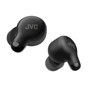 JVC Marshmallow True Wireless Voice Assistant Bluetooth في سماعات الأذن ، أسود