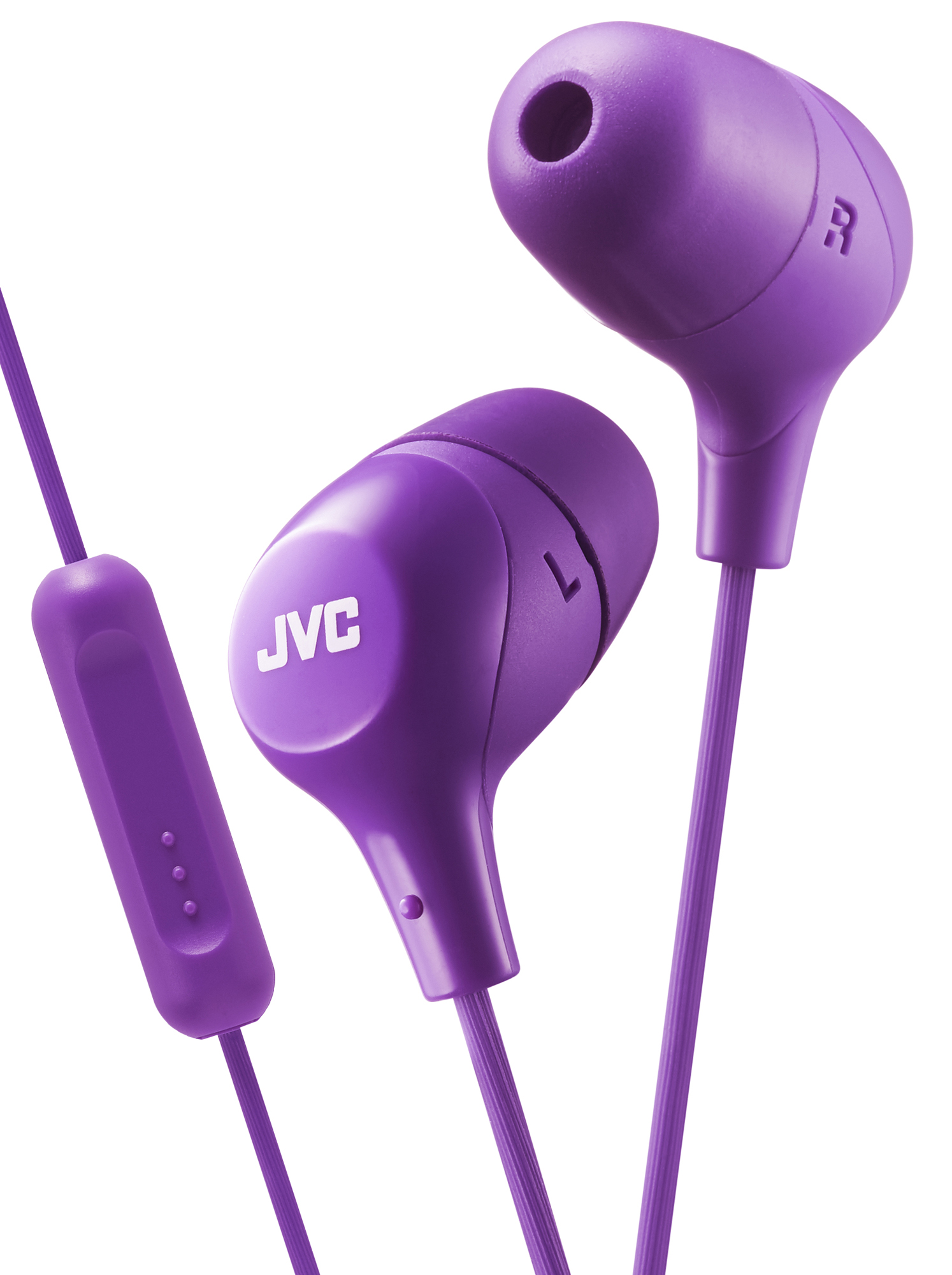 JVC Memory Foam Earbud Marshmallow Memory Foam Earbuds with 1Button
