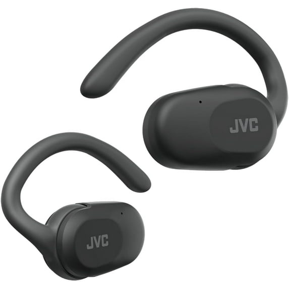 JVC Nearphones Open-Ear True Wireless Earbuds with Pivot Motion - HANP40TB
