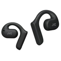JVC Nearphones Open Ear True Wireless Headphones with 16mm Large Drivers for Powerful Sound, Single Ear use, and Long Battery Life (up to 17 Hours) - HANP35TB (Black)