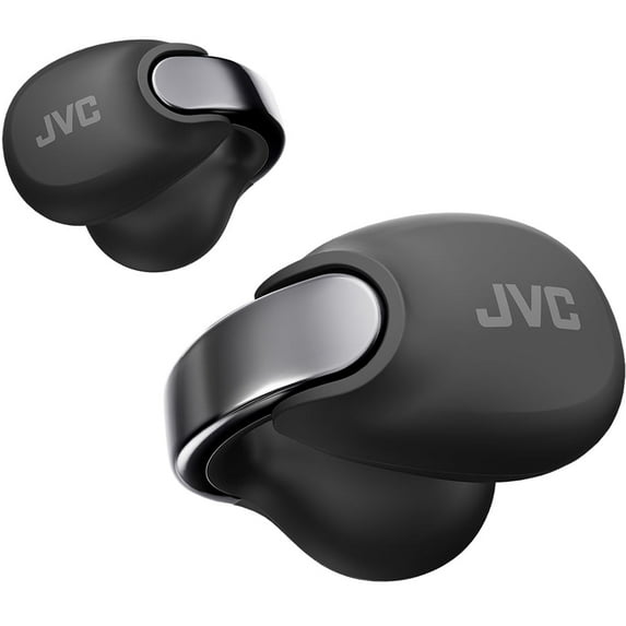JVC Nearphones Open Ear True Wireless Headphones - Earcuff Earbuds - Bluetooth 5.3-24H Playback - IPX4 Water Resistant - Built-in Mic - for Awareness & Comfort - iOS/Android/PC - HANP1T