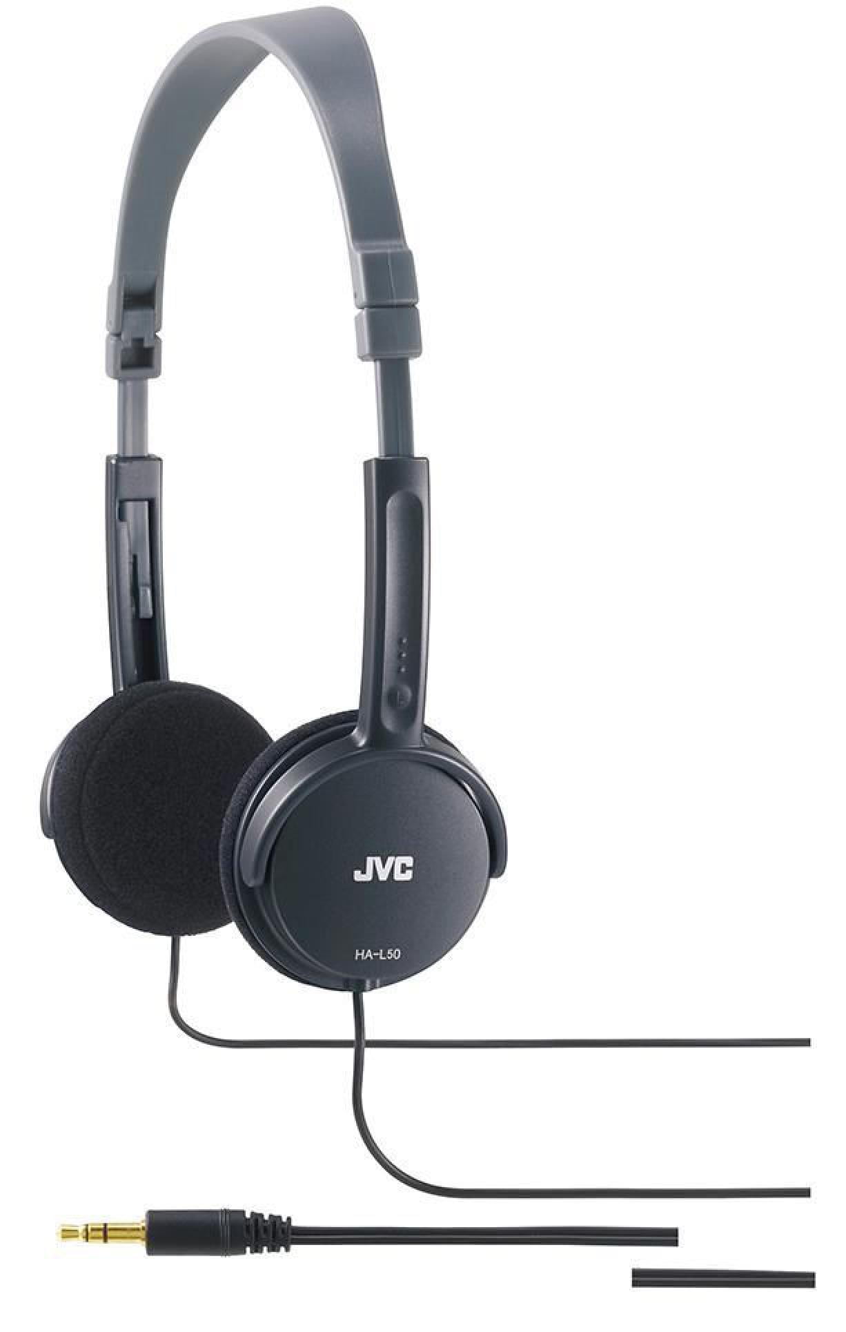 JVC OverEar Headphones Black, HAL50B