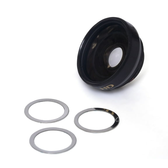 JVC PICSIO GC-FM2YUS 0.45x Wide Angle Lens (HD) Chrome Finish W/ Macro (Modification Style) Magnetic Sytle.