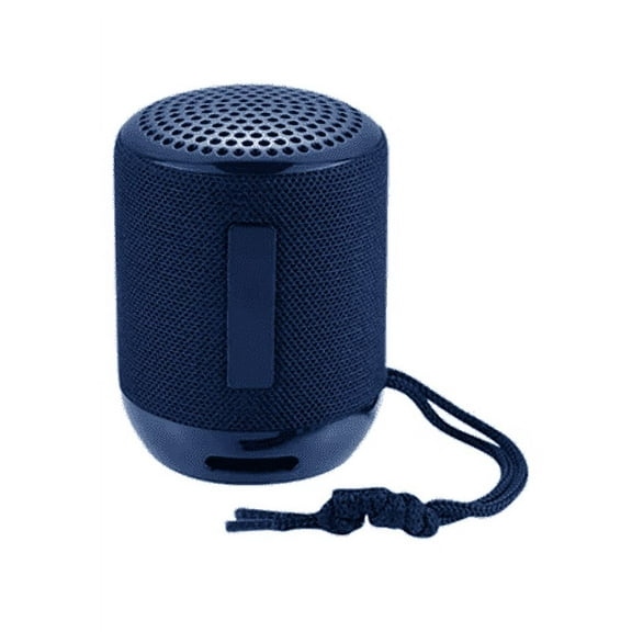 JVC Portable Gumy Plus Wireless Speaker with 45mm Driver for Powerful Surround Sound, Bluetooth 5.3, Lightweight, TWS Capability, USB-C, AUX in, up to 16-Hour Battery Life - SPSG2BTA Blue