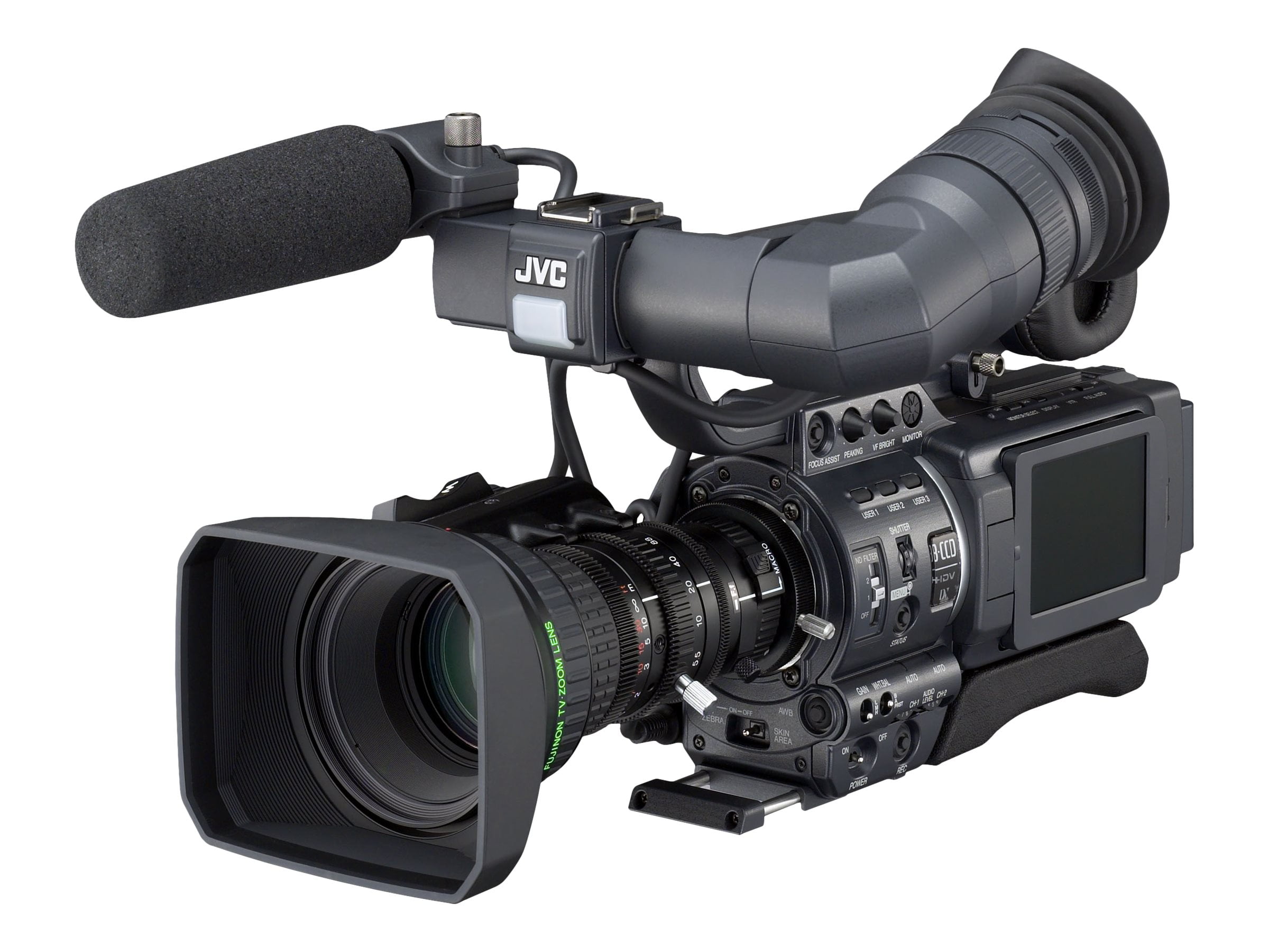 JVC ProHD GY-HD100U - Camcorder - 720p / 30 fps - 1.11 MP JVC ProHD GY-HD100U - Camcorder - 720p / 30 fps - 1.11 MP