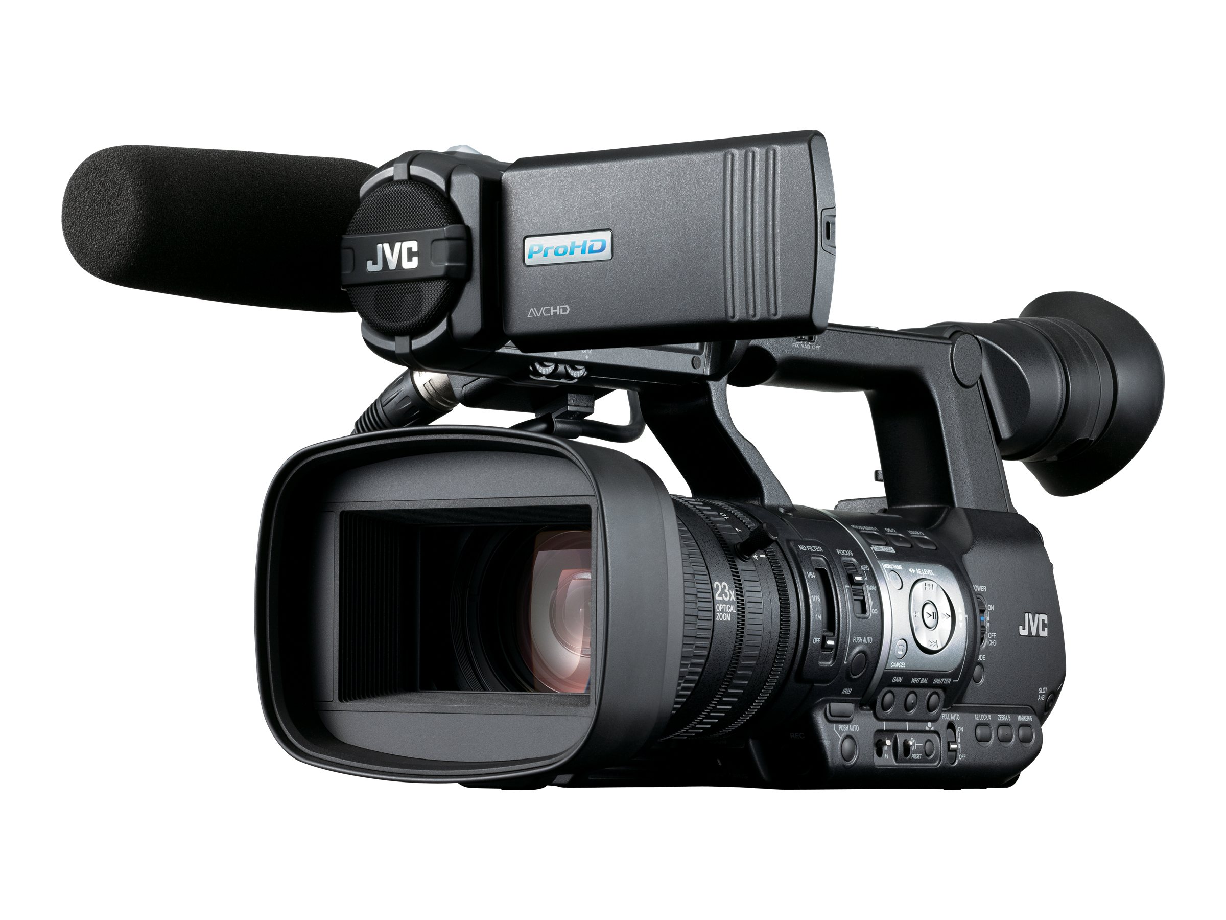 JVC ProHD GY-HM600E - Camcorder - 1080p - 2.2 MP - 23x optical