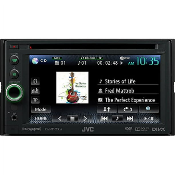 JVC Regular KWAV61BT Car DVD Player, 6.1" Touchscreen LCD, 80 W RMS