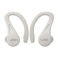 thumbnail image 1 of JVC Sport True Wireless Earbuds Headphones, Lightweight and Compact, Long Battery Life (up to 30 Hours), Sound with Neodymium Magnet Driver, Water Resistance (IPX5) - HAEC25TW (White), 1 of 7