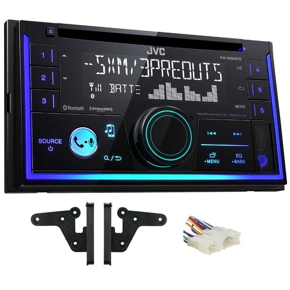 JVC Stereo CD Receiver w/Bluetooth/USB/iPhone/Sirius For 2004-2006 SCION XA