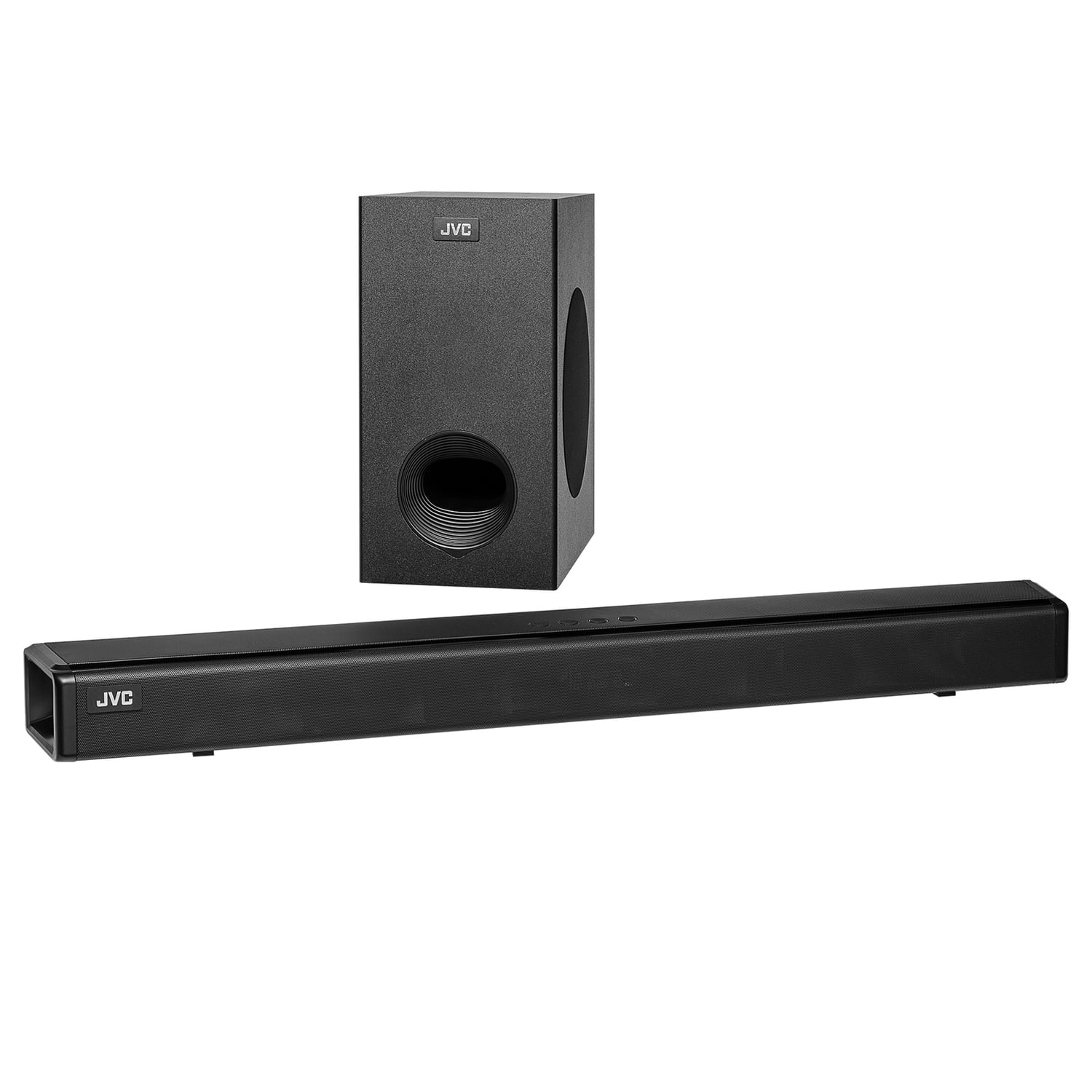 underkjole opladning Moden JVC TH-S560B TH-S560B 37.8-In. 2.1-Channel 500-Watt-Max Bluetooth Sound Bar  System with Subwoofer and Dolby Atmos - Walmart.com