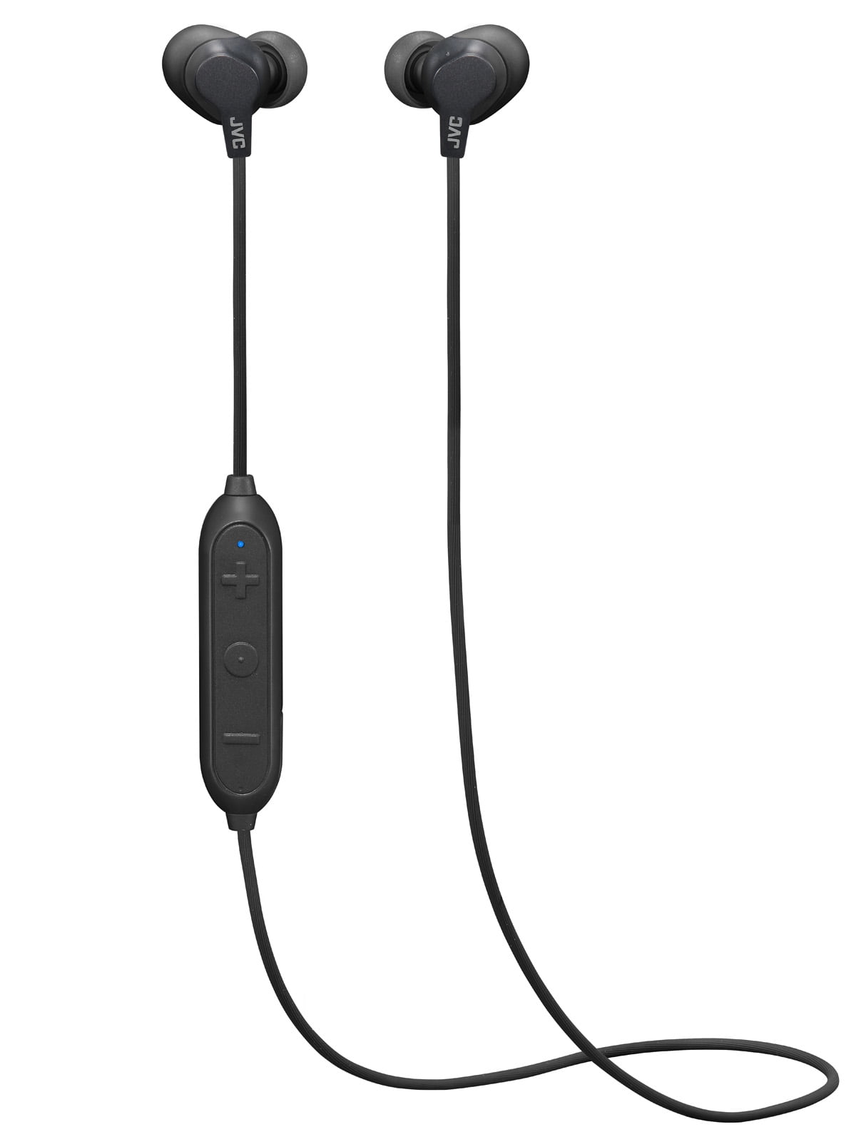 JVC Wireless Bluetooth 5.0 Earbuds - in Ear Headphones with Air Cushion  Support Structure (HA-FX22W) - Sweat and Splash Proof (IPX2), 6.5 Hour  Rechargeable Battery, 3-Button Remote with mic (Black) 