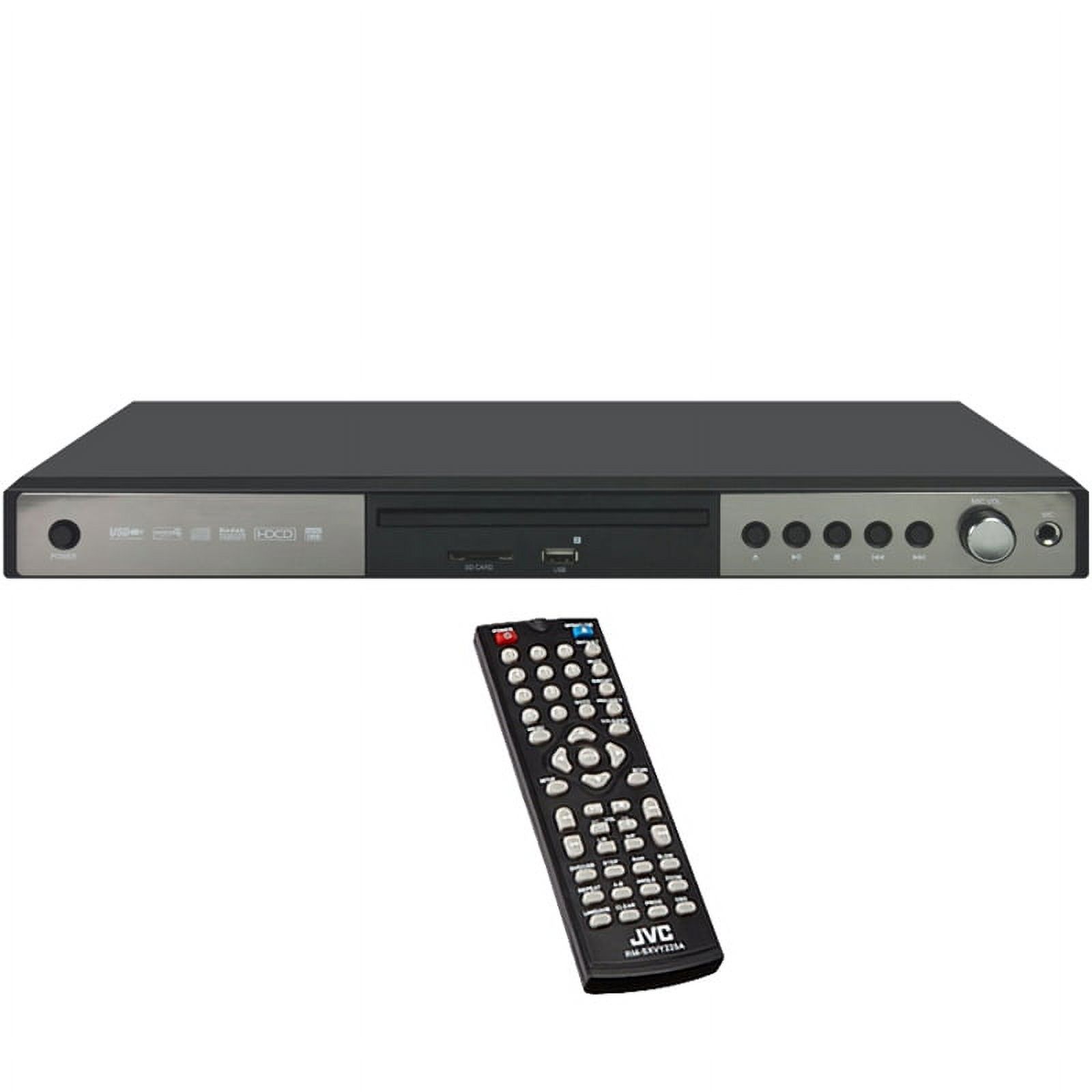 JVC XV-Y430B Region Free DVD Karaoke Player 5.1 Ch w/ USB SD Card HDMI PAL NTSC - image 1 of 3
