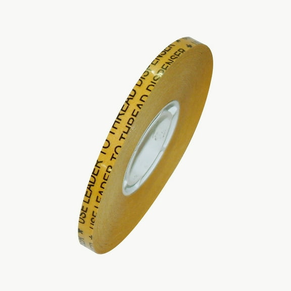 JVCC ATG Tape [Acid Neutral] (ATG-7502): 1/4 in. x 36 yds. (Clear Adhesive on Gold Liner)