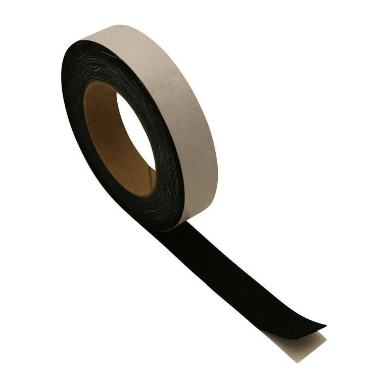 JVCC Acrylic Craft Felt Tape [1mm thick felt] (ACF-06): 1 in. x 25 ft.  (Black)