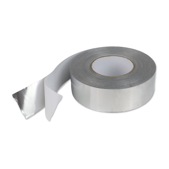JVCC Aluminum Foil Tape [5 mil Linered]: 2 in. (48mm actual) x 60 yds. (Silver)