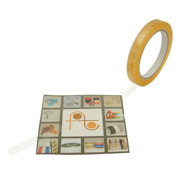 JVCC CELLO-1 Cellophane Sealing Tape: 1/2 in x 72 yds. (Clear)