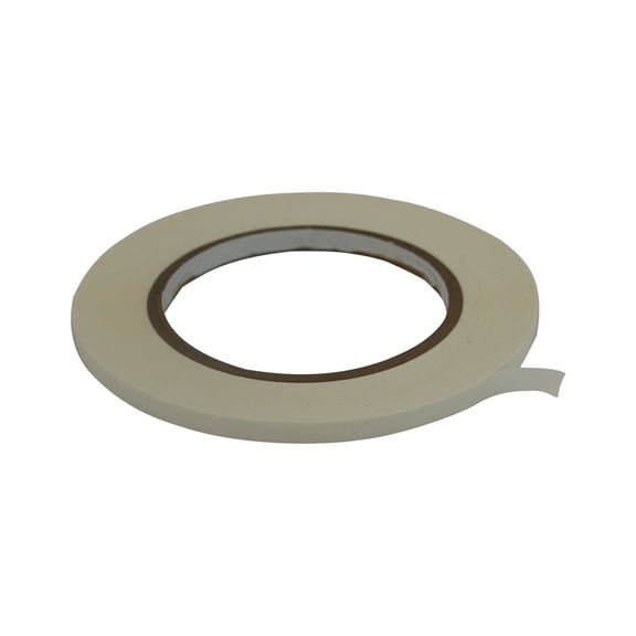 JVCC CMT-55 Colored Masking Tape: 1/4 in. x 60 yds. (White)