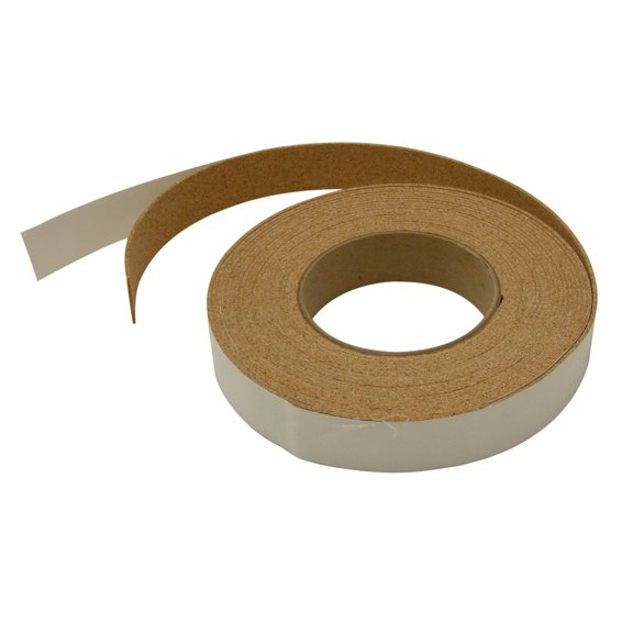 JVCC CORK-1 Adhesive-Backed Cork Tape: 1 in x 300 in. (Light Brown)