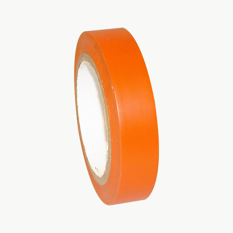 JVCC Colored Vinyl Tape (V36) 1 in. x 36 yds. (Orange)