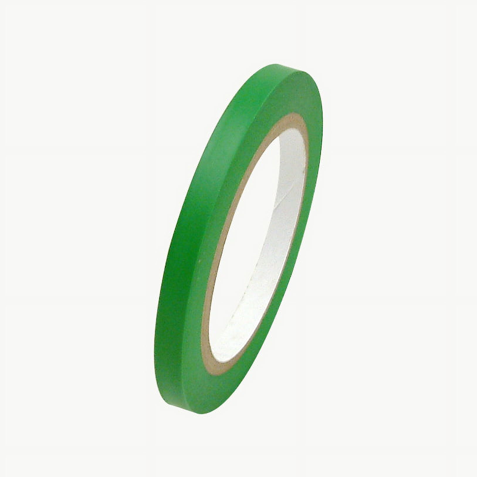 JVCC Colored Vinyl Tape (V-36): 3/8 in. x 36 yds. (Kelly Green ...