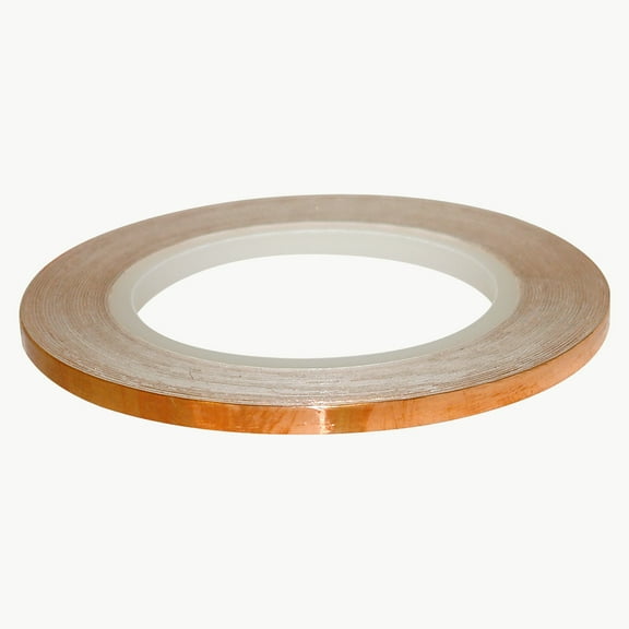 JVCC Copper Foil Tape [Conductive Adhesive] (CFL-5CA): 1/4 in. x 36 yds. (Copper)