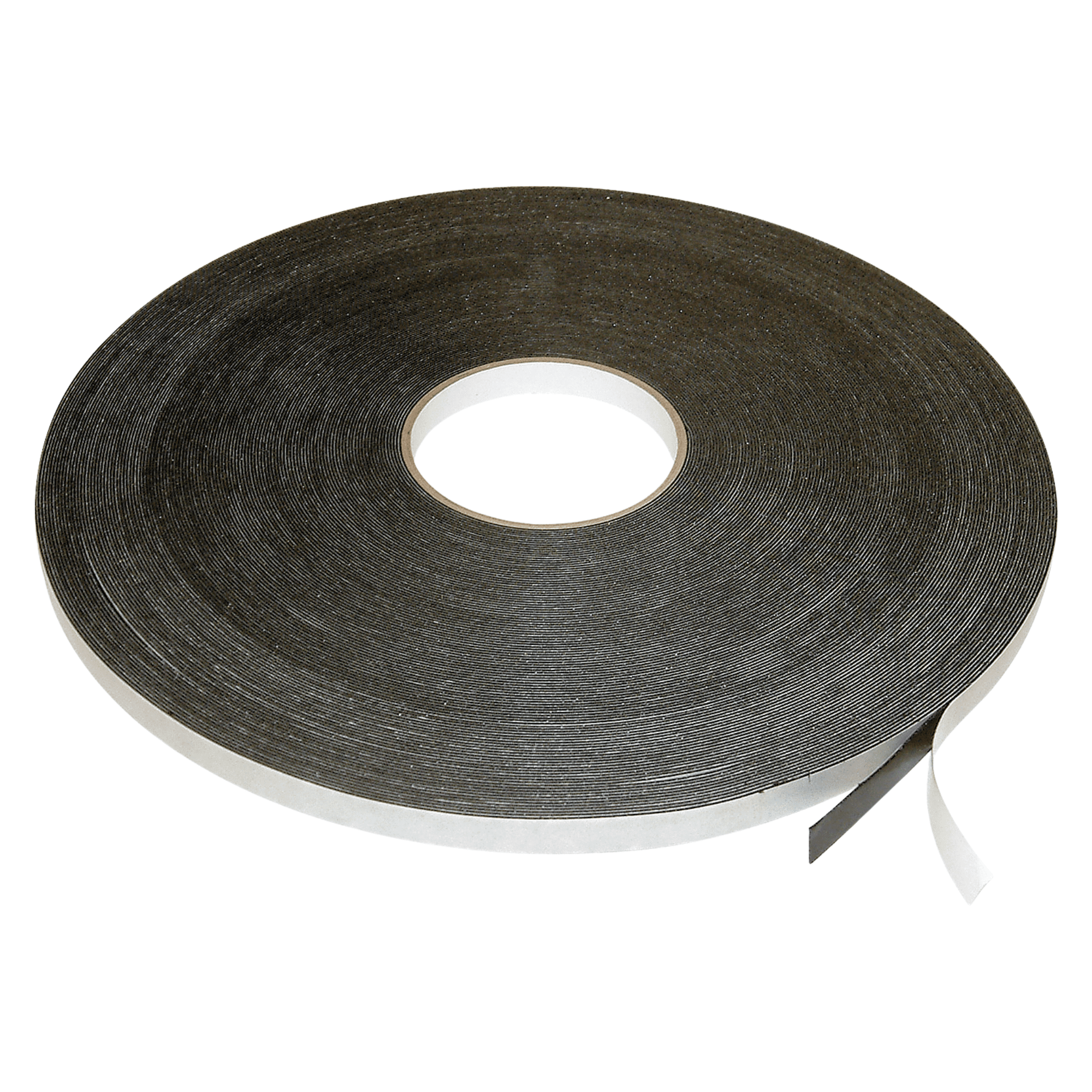 JVCC Polyethylene Foam Tape [Double-Sided, Closed Cell, 1/32 inch thick] (DC-PEF03A): 1/2 in. x 72 yds. x 1/32 in. thick (Black)