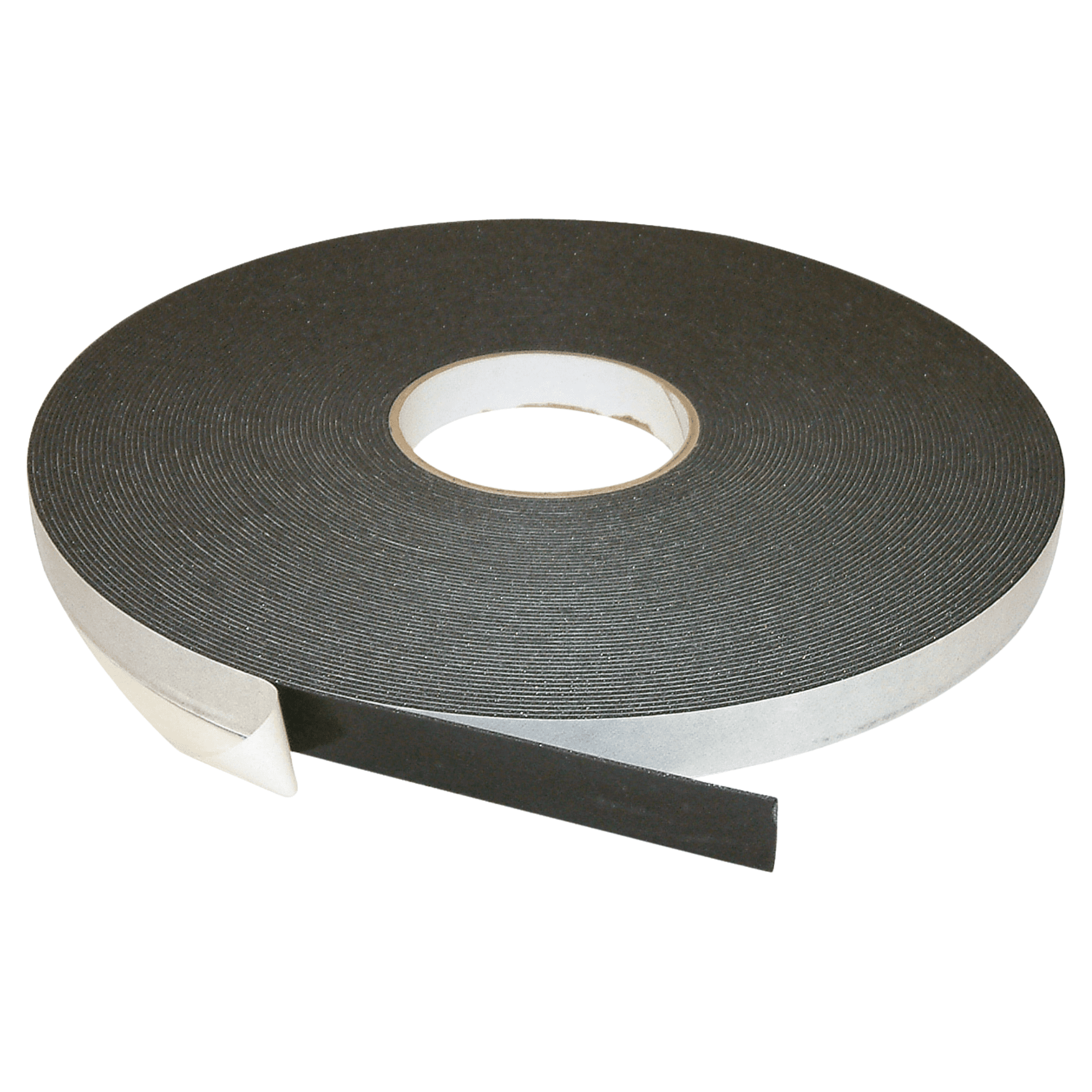 JVCC Polyethylene Foam Tape [Double-Sided, Closed Cell, 1/16 inch thick] (DC-PEF06A): 3/4 in. x 36 yds. x 1/16 in. thick (Black)
