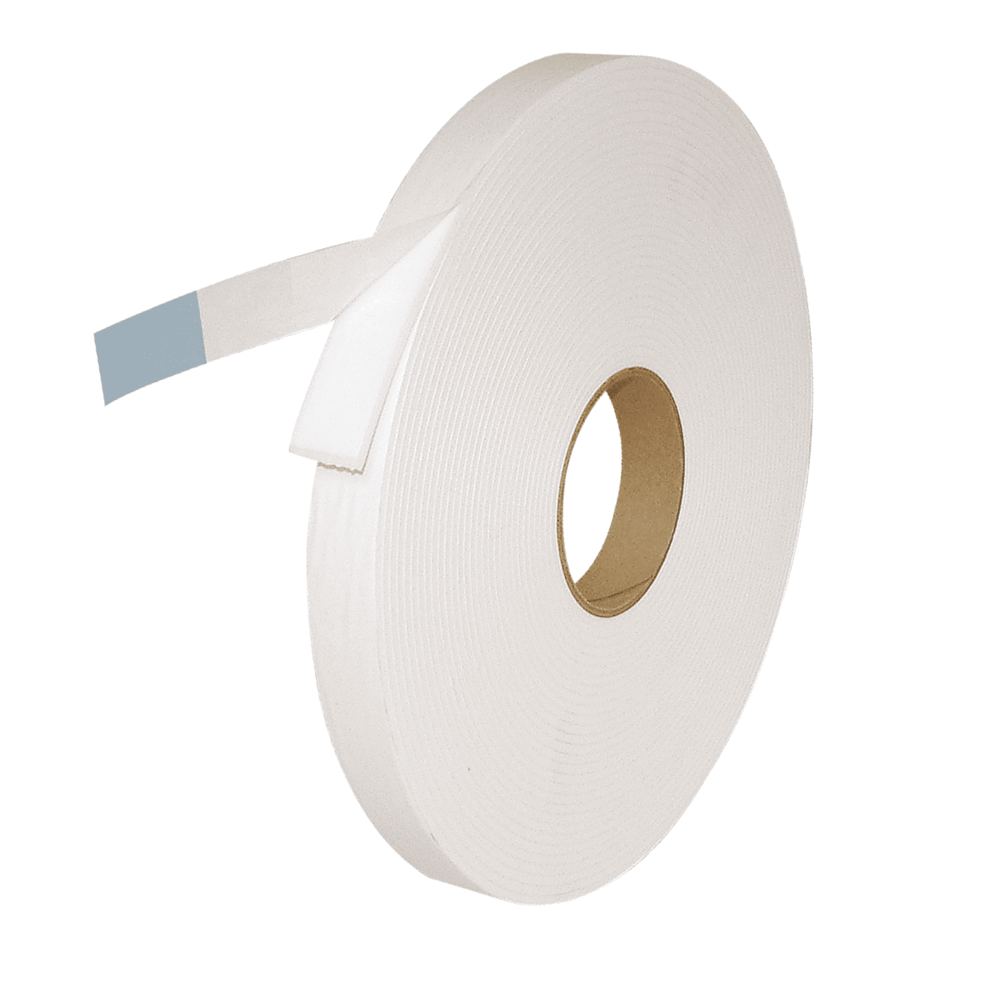 JVCC Polyethylene Foam Tape [Double-Sided, Closed Cell, 1/8 inch thick] (DC-PEF12A): 1 in. x 18 yds. x 1/8 in. thick (White)