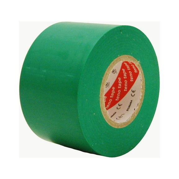 JVCC Colored Electrical Tape [7 mils thick] (E-Tape): 2 in. (48mm actual) x 66 ft. (Green)