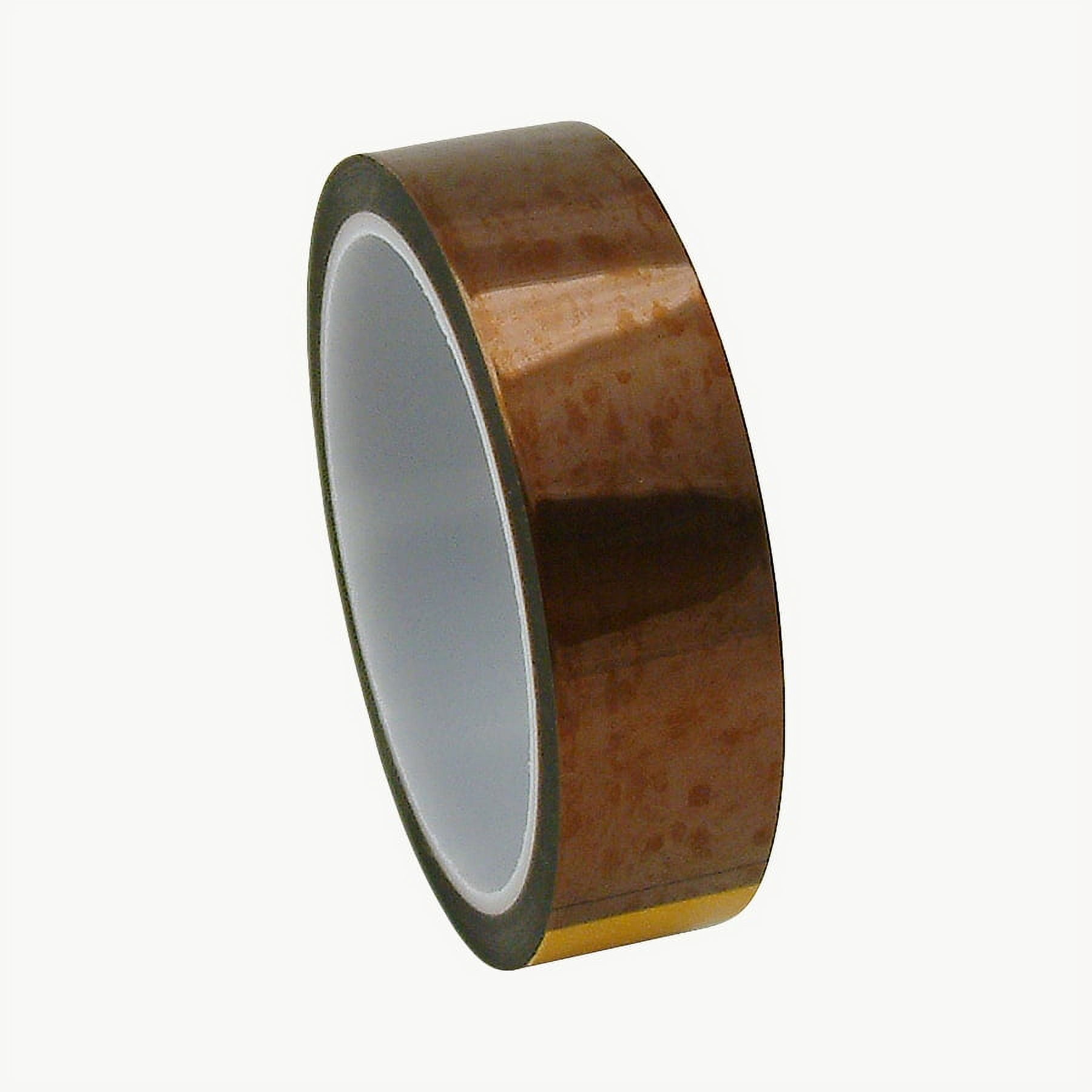 JVCC EGPF-01 Kapton Polyimide Film Tape: 1 in x 36 yds. (Amber / Transparent)