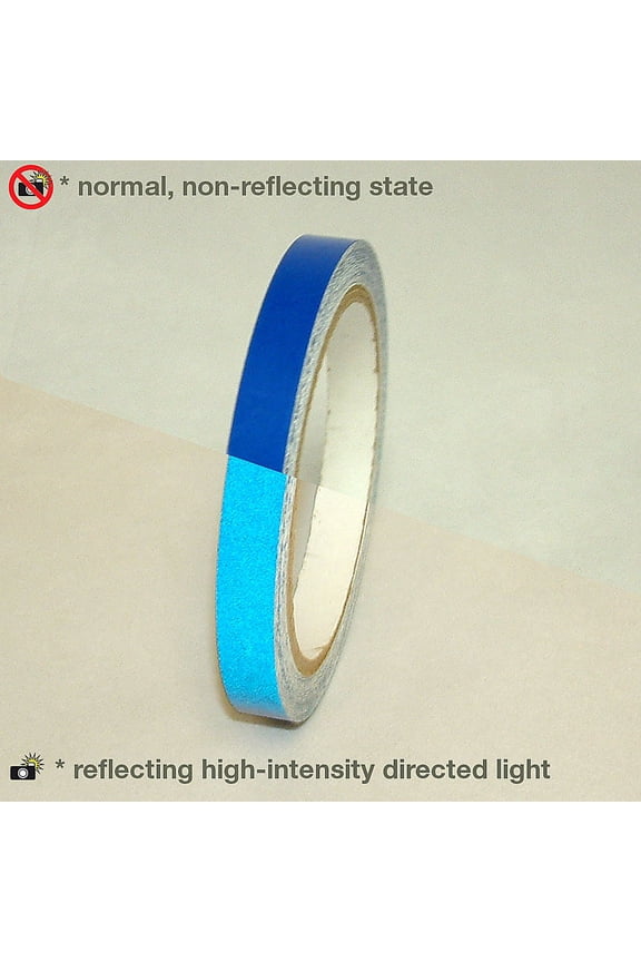 Engineering Grade Reflective Tape (REF-7): 1/2 in. x 30 ft. (Blue)