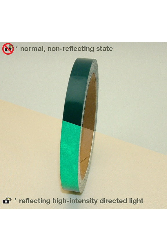 Engineering Grade Reflective Tape (REF-7): 1/2 in. x 30 ft. (Green)