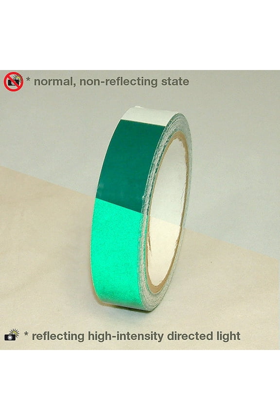 Engineering Grade Reflective Tape (REF-7): 1 in. x 30 ft. (Green)