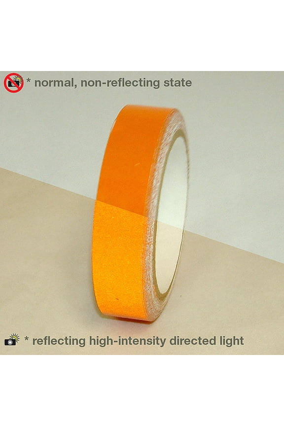 Engineering Grade Reflective Tape (REF-7): 1 in. x 30 ft. (Orange)