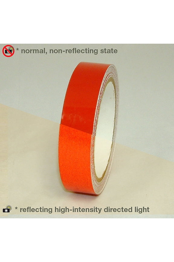 Engineering Grade Reflective Tape (REF-7): 1 in. x 30 ft. (Red)
