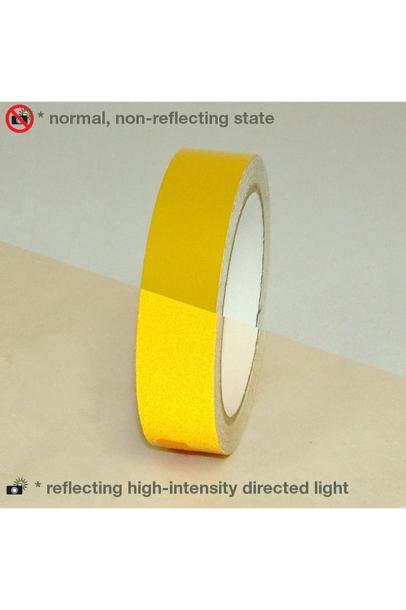Engineering Grade Reflective Tape (REF-7): 1 in. x 30 ft. (Yellow)