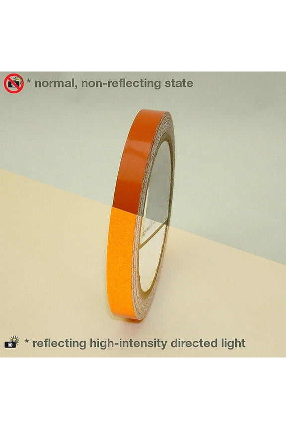 Engineering Grade Reflective Tape (REF-7): 3/4 in. x 30 ft. (Orange)