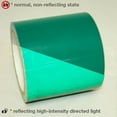 thumbnail image 1 of JVCC Engineering Grade Reflective Tape (REF-7): 4 in. (96mm actual) x 30 ft. (Green), 1 of 4