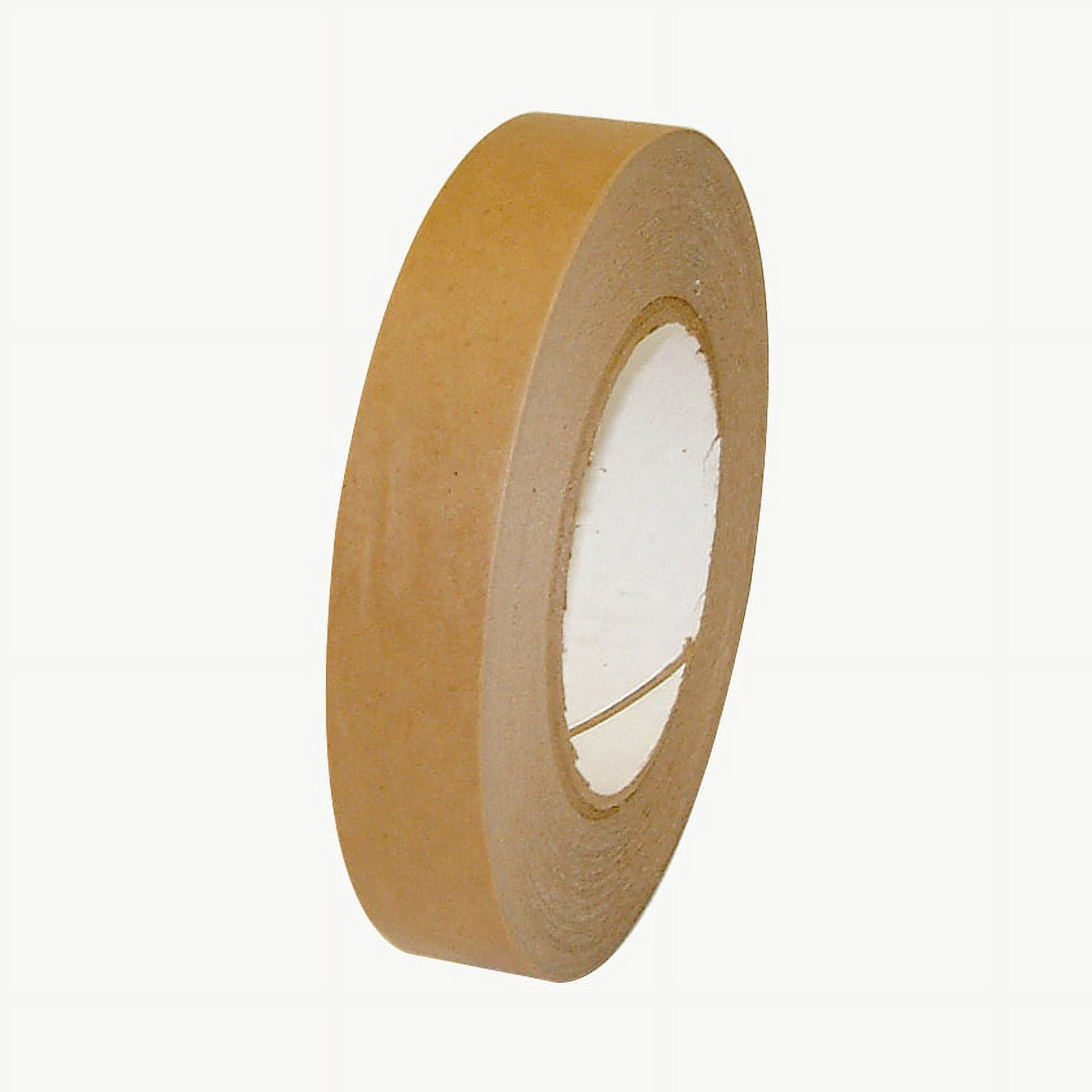 JVCC FPPT01 Kraft Flatback Paper Packaging Tape 1 in x 60 yds. (Brown)