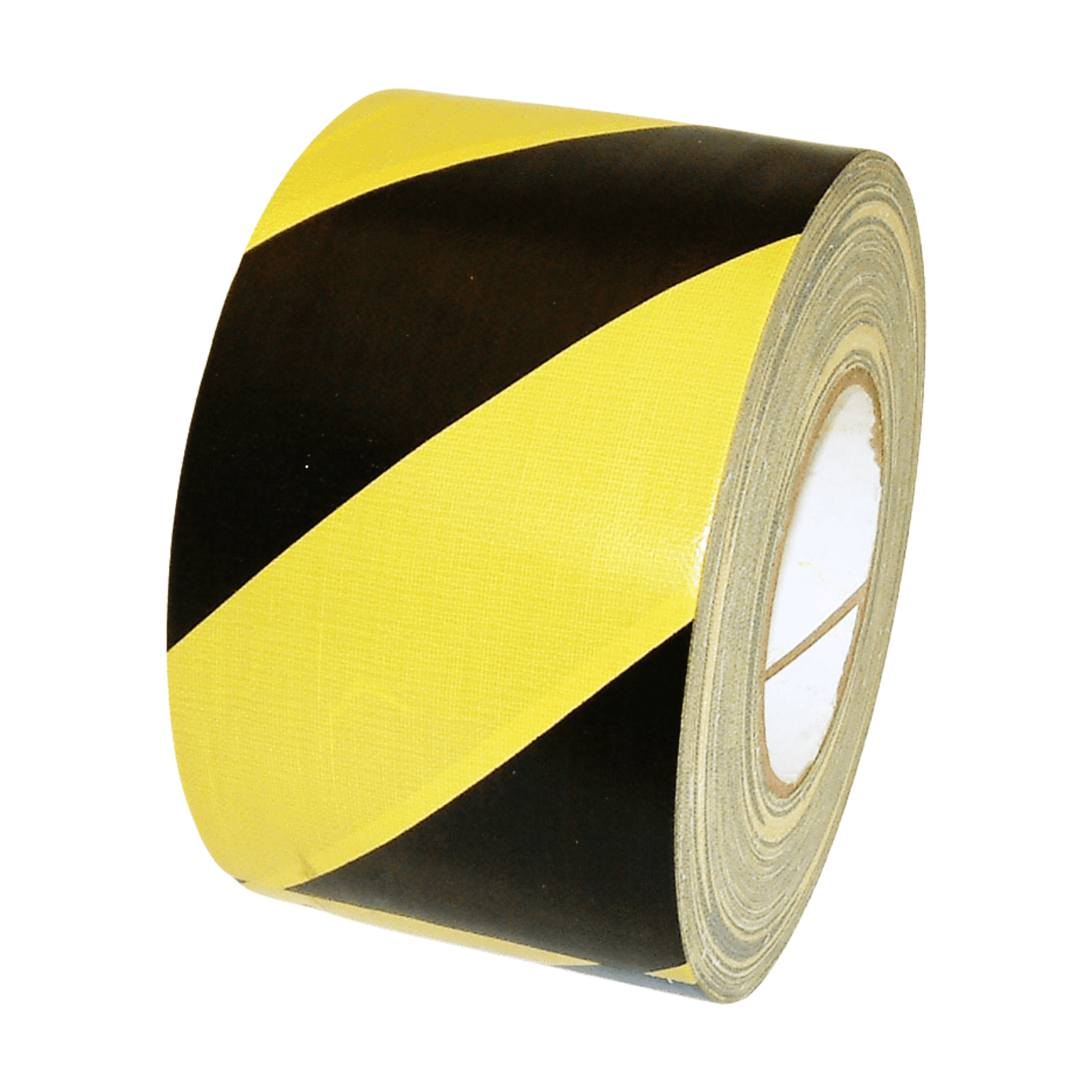 JVCC Hazard Duct Tape (HZ-DT1): 4 in. (96mm actual) x 60 yds. (Black with Yellow stripes)