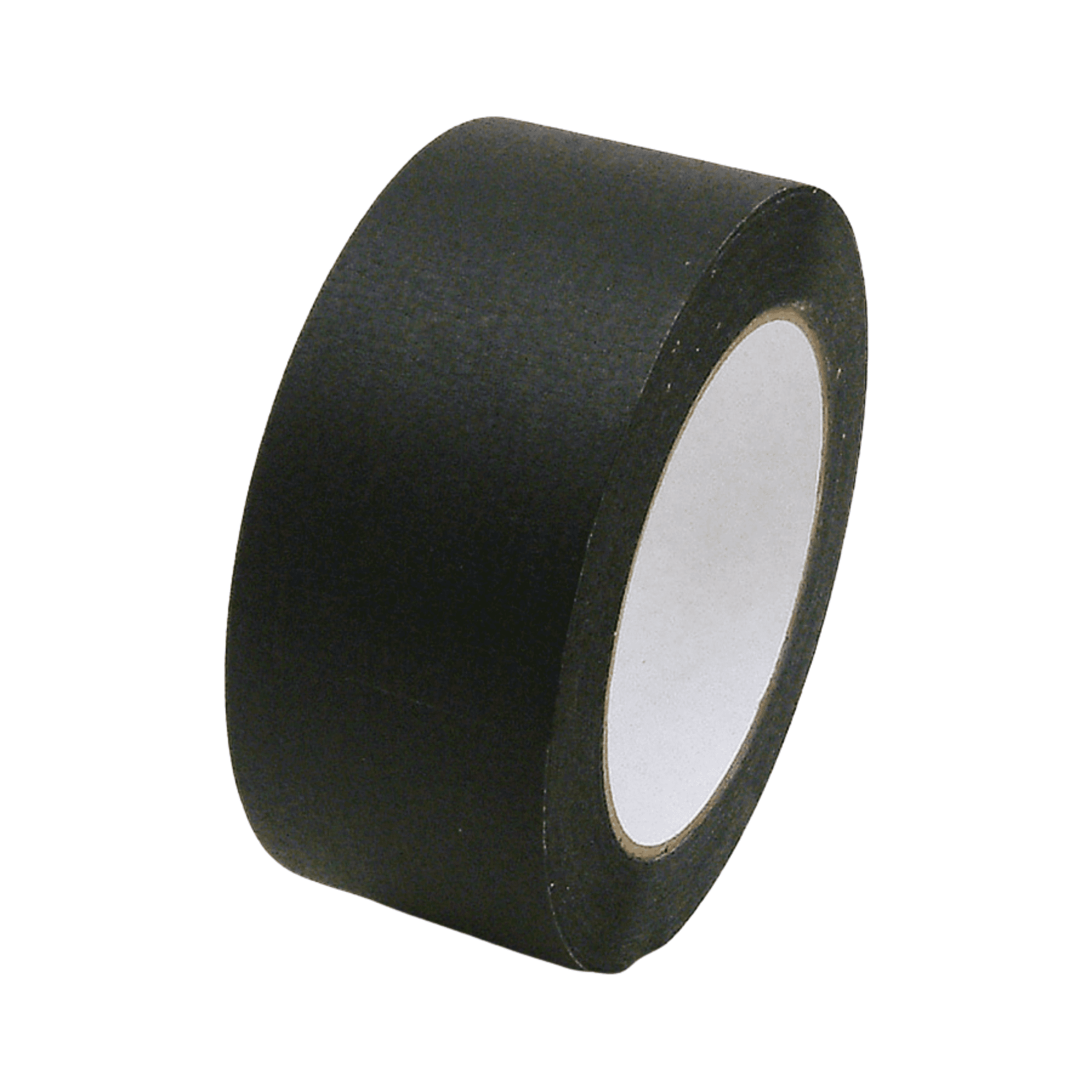 JVCC JV497 Black Masking Tape: 2 in. (48mm actual) x 60 yds. (Black)