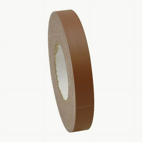 JVCC Low Gloss Gaffer-Style Duct Tape (J90): 1 in. x 60 yds. (Brown)