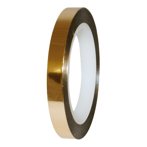 JVCC MPF-01 Metalized Polyester Film Tape: 3/4 in x 72 yds. (Gold)