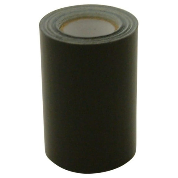 JVCC Patch & Repair Tape for Leather and Vinyl surfaces [Duct Tape] (REPAIR-2HD): 3 in. (72mm actual) x 15 ft. (Black)