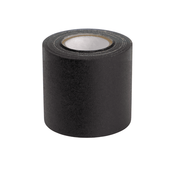 JVCC Patch & Repair Tape for Leather and Vinyl surfaces [Gaffers Tape] (REPAIR-1): 2 in. (48mm actual) x 15 ft. (Black)