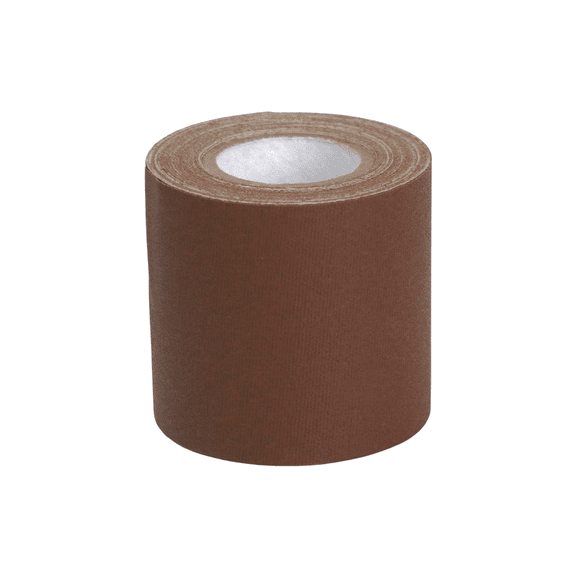 JVCC Patch & Repair Tape for Leather and Vinyl surfaces [Gaffers Tape] (REPAIR-1): 2 in. (48mm actual) x 15 ft. (Brown)