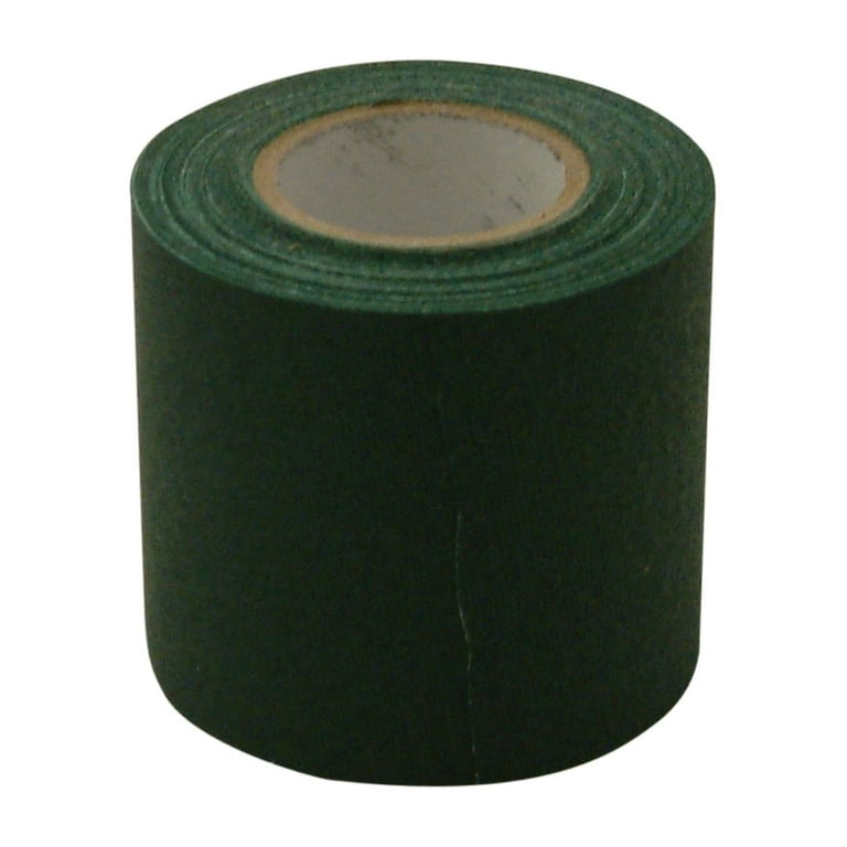 JVCC Patch & Repair Tape for Leather and Vinyl surfaces [Gaffers Tape]  (REPAIR-1): 2 in. (48mm actual) x 15 ft. (Dark Green)