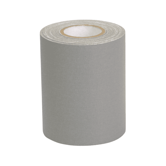 JVCC Patch & Repair Tape for Leather and Vinyl surfaces [Gaffers Tape] (REPAIR-1): 3 in. (72mm actual) x 15 ft. (Grey)