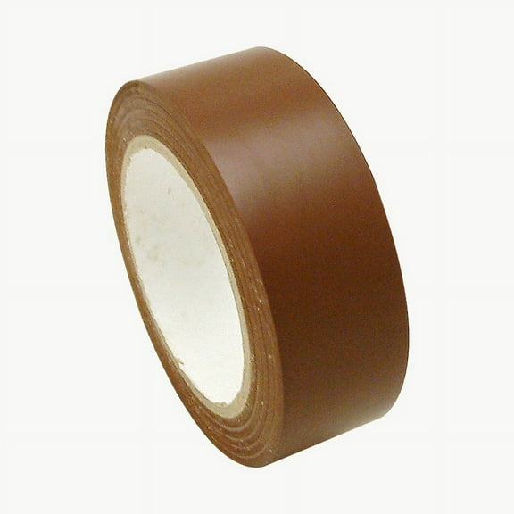 JVCC Premium Colored Vinyl Tape (V-36P): 1-1/2 in. x 36 yds. (Dark Brown)