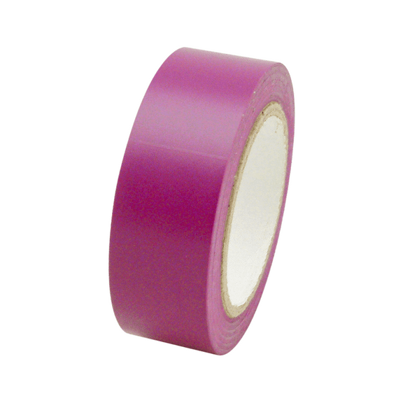 JVCC Premium Colored Vinyl Tape (V-36P): 1-1/2 in. x 36 yds. (Purple)